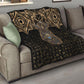 Egypt Eye of Horus Quilt Hieroglyphics Patterns Retro Style