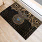 Egypt Eye of Horus Rubber Doormat Hieroglyphics Patterns Retro Style