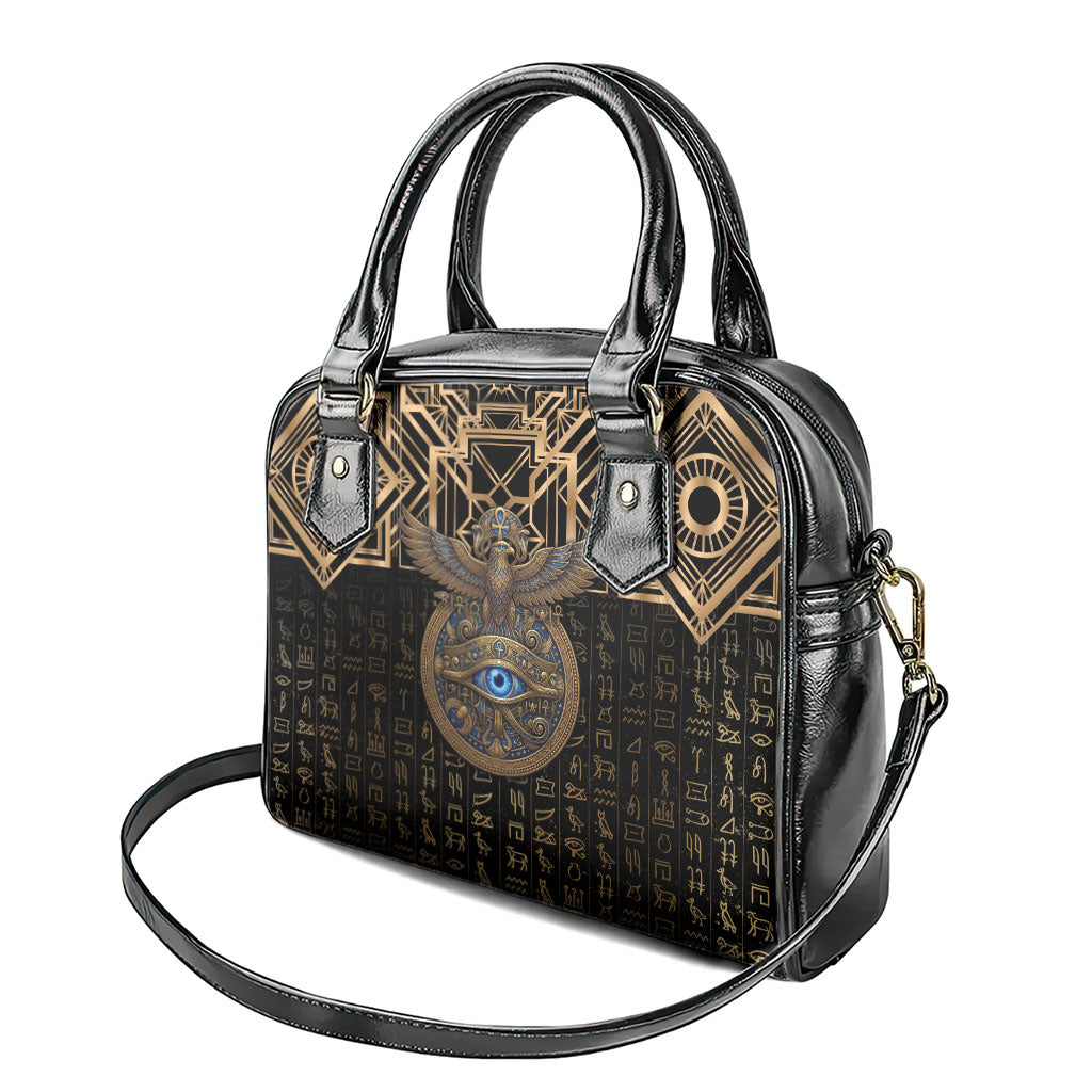 Egypt Eye of Horus Shoulder Handbag Hieroglyphics Patterns Retro Style