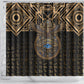 Egypt Eye of Horus Shower Curtain Hieroglyphics Patterns Retro Style