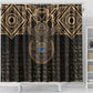 Egypt Eye of Horus Shower Curtain Hieroglyphics Patterns Retro Style