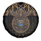 Egypt Eye of Horus Spare Tire Cover Hieroglyphics Patterns Retro Style