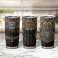 Egypt Eye of Horus Tumbler Cup Hieroglyphics Patterns Retro Style