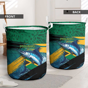 Afro-Jamaicans Fishing Laundry Basket Blue Marlin Fish