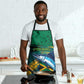 Afro-Jamaicans Fishing Apron Blue Marlin Fish