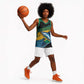 Personalized Afro-Jamaicans Fishing Basketball Jersey Blue Marlin Fish