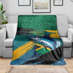 Afro-Jamaicans Fishing Blanket Blue Marlin Fish