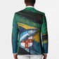 Personalized Afro-Jamaicans Fishing Blazer Blue Marlin Fish
