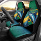 Afro-Jamaicans Fishing Car Seat Cover Blue Marlin Fish