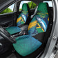 Afro-Jamaicans Fishing Car Seat Cover Blue Marlin Fish