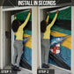 Personalized Afro-Jamaicans Fishing Door Cover Blue Marlin Fish