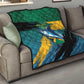 Afro-Jamaicans Fishing Quilt Blue Marlin Fish