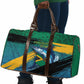 Afro-Jamaicans Fishing Travel Bag Blue Marlin Fish