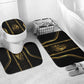 Egypt Was Sceptre Bathroom Set Gold Pharaoh Patterns