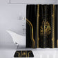 Egypt Was Sceptre Bathroom Set Gold Pharaoh Patterns