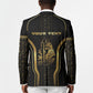 Personalized Egypt Was Sceptre Blazer Gold Pharaoh Patterns