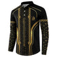 Personalized Egypt Was Sceptre Button Sweatshirt Gold Pharaoh Patterns
