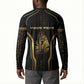 Personalized Egypt Was Sceptre Button Sweatshirt Gold Pharaoh Patterns