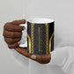 Personalized Egypt Was Sceptre Ceramic Mug Gold Pharaoh Patterns
