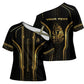 Personalized Egypt Was Sceptre Cross Shoulder Shirt Gold Pharaoh Patterns