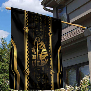 Egypt Was Sceptre Garden Flag Gold Pharaoh Patterns
