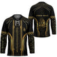Personalized Egypt Was Sceptre Hockey Jersey Gold Pharaoh Patterns
