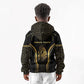Personalized Egypt Was Sceptre Kid Hoodie Gold Pharaoh Patterns