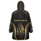 Personalized Egypt Was Sceptre Kid Wearable Blanket Hoodie Gold Pharaoh Patterns