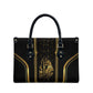 Egypt Was Sceptre Leather Bag Gold Pharaoh Patterns