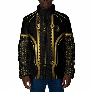 Personalized Egypt Was Sceptre Padded Jacket Gold Pharaoh Patterns