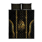 Egypt Was Sceptre Quilt Bed Set Gold Pharaoh Patterns