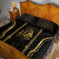 Egypt Was Sceptre Quilt Bed Set Gold Pharaoh Patterns