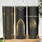 Personalized Egypt Was Sceptre Skinny Tumbler Gold Pharaoh Patterns