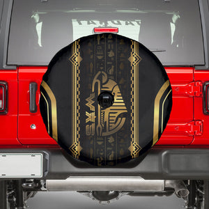 Egypt Was Sceptre Spare Tire Cover Gold Pharaoh Patterns