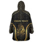 Personalized Egypt Was Sceptre Wearable Blanket Hoodie Gold Pharaoh Patterns