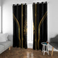 Egypt Was Sceptre Window Curtain Gold Pharaoh Patterns