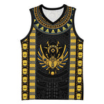 Egypt The Scarab Beetle Basketball Jersey Winged Solar Amulet Symbol