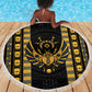 Egypt The Scarab Beetle Beach Blanket Winged Solar Amulet Symbol