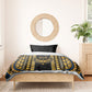 Egypt The Scarab Beetle Bedding Set Winged Solar Amulet Symbol