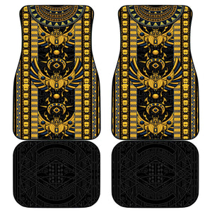 Egypt The Scarab Beetle Car Mats Winged Solar Amulet Symbol