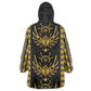 Egypt The Scarab Beetle Kid Wearable Blanket Hoodie Winged Solar Amulet Symbol