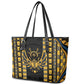 Egypt The Scarab Beetle Leather Tote Bag Winged Solar Amulet Symbol