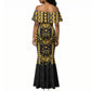 Egypt The Scarab Beetle Mermaid Dress Winged Solar Amulet Symbol