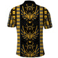 Egypt The Scarab Beetle Polo Shirt Winged Solar Amulet Symbol