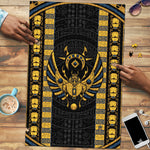 Egypt The Scarab Beetle Puzzle Winged Solar Amulet Symbol