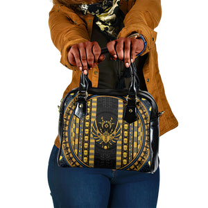 Egypt The Scarab Beetle Shoulder Handbag Winged Solar Amulet Symbol