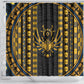 Egypt The Scarab Beetle Shower Curtain Winged Solar Amulet Symbol