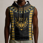 Egypt The Scarab Beetle Sleeveless Hoodie Winged Solar Amulet Symbol