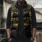 Egypt The Scarab Beetle Sleeveless Puffer Jacket Winged Solar Amulet Symbol