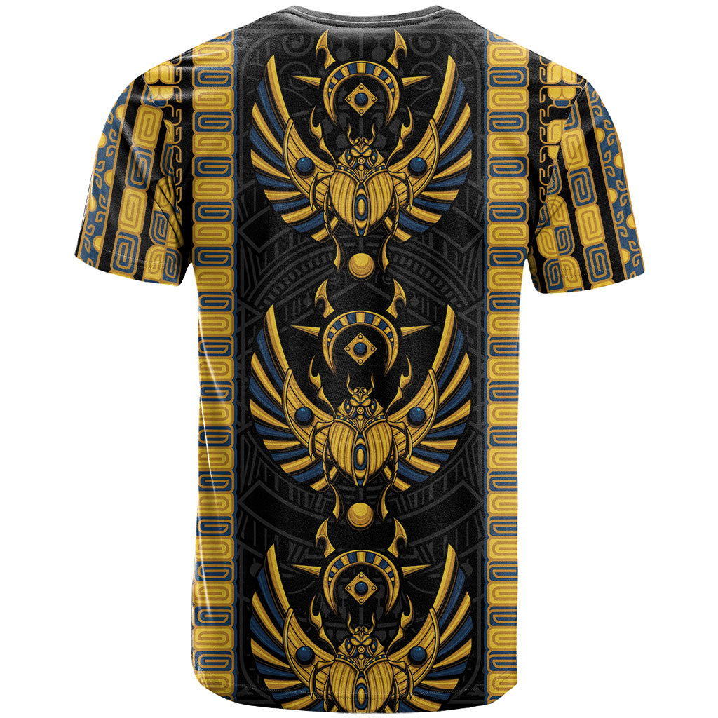 Egypt The Scarab Beetle T shirt Winged Solar Amulet Symbol